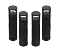 HAMPPLIES Tapones para Mango de Fregona 25 Mm Interior, Funda de Plástico Resistente 4 Piezas con Orificio para Colgar, Soporte de Repuesto para Accesorios de Trapeador y Escoba