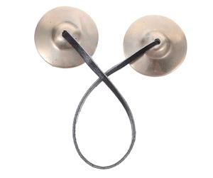 HAMPPLIES Tingsha Campanas de Metal Duradero para Meditación y Yoga Sonido Resonante para Relajación y Decoración Armoniosa Instrumento Tibetano Terapéutico