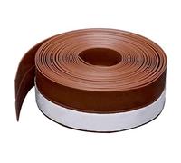 HAMPPLIES Tira de Sellado Autoadhesiva para Puertas de Banda Aislante Acústica y Cortaviento Resistente al Agua Flexible y Duradera para Hogar Rollo de Color Marrón