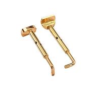 HAMPPLIES Tornillo De Barbilla Para Viola Juego De 2 Piezas De Latón Abrazaderas Para Violín Tornillo De Abrazadera Durable y Firme Fácil Instalación Accesorios De Instrumentos