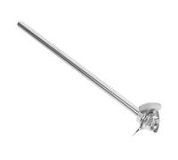 HAMPPLIES Varilla Agitadora y Hélice De Acero Inoxidable Herramienta Para Laboratorio De Química Barra Mezcladora Con Disco Dispersor y Tuercas Accesorio Preciso Para Experimentos