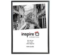 Hampton Frames, marco para póster EASYLOADER EAS3040BKPX, 30x40 cm, negro, plástico y acrílico, perfil 15 mm, colgado horizontal o vertical | Decoración versátil