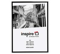 Hampton Frames PAAFA3BBLK, Marco de fotos de aluminio, Negro, 29.7 x 42 cm