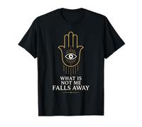 Hamsa Hand Evil Eye Protección Símbolo Equilibrio Espiritual Camiseta