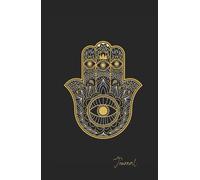 Hamsa Notizbuch - Mystische Hand der Fatima | 150 Seiten liniertes Journal für Achtsamkeit, Spiritualität & kreative Gedanke: Boho Tagebuch mit ... für Yoga, Meditation & Manifestation