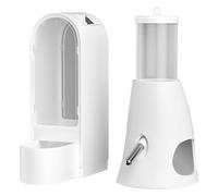 Hamster Automatic Bottle Dispenser | Large-Capacity Food & Water Dish For Dwarf Hamsters, Gerbils, Bunnies & Hedgehogs, Cage Accessory For Easy Feeding & Drinking
