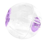 Hamster Ball, Running Exercise Ball for Small Pets, Interactive Fitness Toy for Hamsters Gerbils Mice, Transparent Rolling Ball for Indoor Cage Floor Exploration or Outdoor