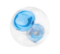 Hamster Ball Toy - 8In Transparent Pet Exercise Ball | Non-Slip Ventilated Rolling Wheel Interactive Toy for Hamsters Gerbils Small Pets Indoor Play Fitness Entertainment