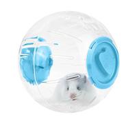 Hamster Ball, Transparent Chinchilla Cage Toy, Breathable Small Animal Ball, Ventilation Holes Design, ABS Build, 16cm Size for Pet Floor Exploration and Exercise