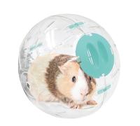 Hamster Ball, Transparent Interactive Mice Ball, 6.3 Inches Adorable Silent Small Pet Toy, Ventilated Balls for Guinea Pigs, Mice, Chinchillas, Gerbils, Ferrets, Kids and Family