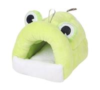 Hamster Bed for Small Animals, Cozy Golden Bears Sleeping Bed, Warm Winter House Nest for Hamsters, Hedgehogs, Chinchillas, and Small Pets, Accessories for Providing Comfort and Security