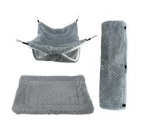 Hamster Bed Genérico - Cave Mat Warm | Small Animal Hammock for Sleeping Resting Hiding Playing Climbing | Pet Bedd - Sugar Glider Ferret Cage Winter