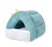 Hamster Bed | Golden Bears Sleeping Bed | Pet Winter House | Warm Bed for Small Animals | Cozy Hamster Nest | Surround Wrapping Warmer and More Comfortable and Create a Soft and Snug Environment