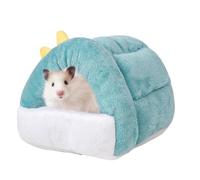Hamster Bed - Pet Bed | Small Animal Bed, Hamster Cave Bed - Pet Warm House, Golden Bears Sleeping Bed | Pet Winter House Warm Bed Nest Accessories For Hedgehog Chinchilla Hamster & Small Animals