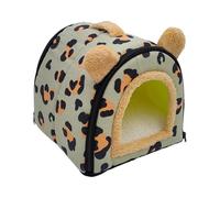 Hamster Bed - Pet Bed | Small Animal Bed | Non-Slip Bunny Cave For Winter Cute Hedgehog House Hamster Cave, Cute Hedgehog House For Bunny, Hedgehogs, Sugar Glider For Bunny, Hedgehogs, Sugar Glider