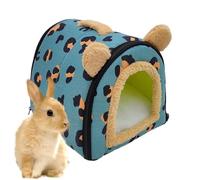 Hamster Bed - Small Animals House | Cozy Hamster Home Large | Hamster House and Habitats Cool Bed Ideal for All Season Dwarf Hamster Gerbil Mice Golden Bear
