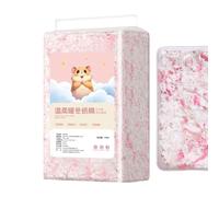Hamster Bedding - 450g Natural Wood Chips | High-Absorbency Odor Control Litter for Small Pets | Soft Nesting Material for Ferrets, Bunnies, Gerbils, and Hedgehogs