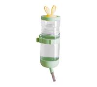 Hamster Bottle, Chinchilla Water Bottle Feeder, PP/Pet No-Drip Leak-Proof Drinker, Wall Mount Suspension, Cage Accessories for Squirrel, Bunny, Small Animals, 9.84x3.94x3.94 Inches