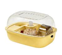 Hamster Cage - 31 x 23,5 x 16 cm Acrylic Hamster House | Portable Small Animal Cage Ventilated Enclosure with Openable Top Clear Viewing Design for HamsterMouse Pets