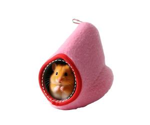 Hamster Cage Hamster Hamster - Cama colgante para mascotas pequeñas | Decoración de hábitat para mascotas pequeñas, columpio para dormir en interiores y exteriores, para hámsteres, ratones, jerbos