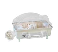 Hamster Cage, Pet House Enclosure, Easy to Clean and Ventilated Design with Clear Nesting, Small Animal Habitat Home for Hedgehog Chinchilla Bunny Dwarf Gerbil Hamster Guinea Ferret