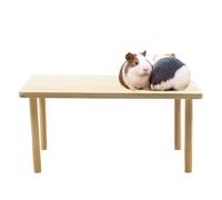 Hamster Cage Stand & Wooden Climbing - Fun Wood Exercise Area For Mice Chinchillas Degus Dutch Rabbits Ferrets Hedgehogs & Squirrels - Natural Small Animal Habitat
