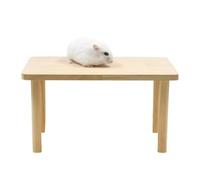 Hamster Cage Stand & Wooden Climbing - Fun Wood Exercise Area For Mice Chinchillas Degus Dutch Rabbits Ferrets Hedgehogs & Squirrels - Natural Small Animal Habitat