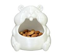 Hamster Candy Bowl Dish, Cute Decorative Trinket, 2.64x2.76 inches Organizer Tray Small Jewelry Storage Plate Holder, Desk Nightstand Catchall Container, Mini Vanity Accent Decor, for Home Office Use
