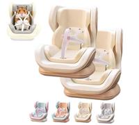 Hamster Car Seat, Hamster Car Seat Vent Mount, Adjustable Small Animal Safety Carrier with Secure Buckle for Hamsters Guinea Pigs Small Animals (2PCS A)