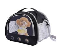 Hamster Carrier, Portable Bag Small Animals, Multifunctional Guinea Pig Carrier, Transparent Window Pigs, Bunnies, Hamsters, and Small Pet Travel 8.66x7.48x7.09 Inches