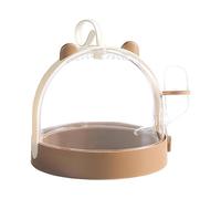 Hamster Carrier, Portable Small Animal Jaula, Hamster Travel Jaula, Small Animal Carrier with Water Bottle, Outdoor Pet Carrier, Ventilation Holes Cage, Dwarf Hamster Jaula, Gerbil Transport Cage