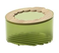 Hamster Cleaning Bathing Accessories - Transparent Sand Box | Compact Litter Box for Gerbils Dwarf Hamsters, Sturdy Bath Container Encouraging Natural Grooming Habits, Ideal for Pet Care