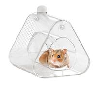 Hamster Cooling House Full Transparent Chinchillas Cave, Instant Cooling Small Animal Habitat, Pet Decor | for Home Dorm Office Balcony Bedroom Living Room Rodents Small Pets Comfort