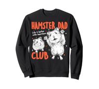 Hamster Dad Club Hammy Hombres Día del Padre Sudadera
