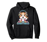 Hamster Dj En Acción Música Para Todos Sudadera con Capucha