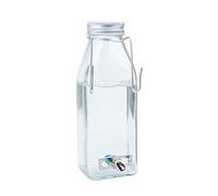 Hamster Drinking Bottle, 350ml Bunny Drinker, Chinchilla Watering Container, Small Animal Hydration Dispenser for Pet Parents, Animal Lovers, Keepers, Shops, Living Room, Bedroom, Study, Home Office