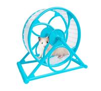 Hamster Ejercise Wheel - PVC 15 x 13,5 cm Running Wheel | Multi-Purpose heel for Hamsters Gerbils Hedgehogs | Quiet Pet Ejercise Toy for Small Animals Cage