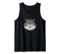 Hamster está asustado Roedor Mascota Camiseta sin Mangas