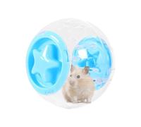 Hamster Exercise Ball, Clear Running Ball Toy, Indoor Fitness, Safe and Sturdy Design, High Visibility for Small and Medium Pets, 1 Size, Perfect for Daily Playtime Activity