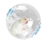 Hamster Exercise Ball, Fitness Running Wheel Toy, Breathable Pet Wheel, Lightweight Portable Cage for Small Animals, 7.09x7.09x7.09 Inches, Blue, Green