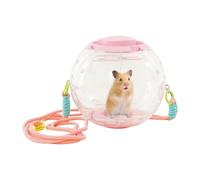 Hamster Exercise Ball - Portable Silent Runner, Transparent Play Sphere
