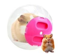 Hamster Exercise Ball, Transparent Running Wheel for Dwarf Hamsters, Silent Small Animal Play Ball for Fun & Exercise, Chinchilla & Gerbil Activity Toy