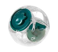Hamster Exercise Ball - Transparent Silent Running Hamster Wheel, Portable Multifunctional Small Pets Activity Toy | for Hamsters Gerbils Mice Adults Teen Girls Boys Friends Home Play