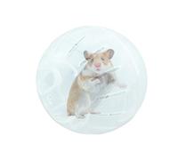 Hamster Exercise Wheel - Running Wheel For Small Animals, Enclosed Design For Safety | Portable Hamster Ball Alternative For Golden Bear, Dwarf Hamsters & Gerbils, Easy To Clean