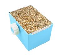 Hamster Feeder, Fixable Treat and Water Dispenser, Anti-Turning Food Bowl, 2.95x2.56x4.13 Inches, Ideal for Hamsters, Gerbils, Hedgehogs, and Other Small Animals
