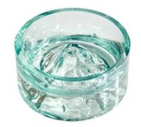 Hamster Feeding Bowl | 45ml Small Glass Pet Food Container,Hamster Water Dish,for Ferrets Squirrels Chinchillas Mice Bunny Macaws Sparrow Parakeet Lovebird Conures Cockatiels