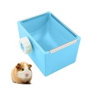 Hamster Food Bowl, Meal Dispenser, Small Fixable Pet Water Bowl, Secure Animals Cage, Dish Feeder For Hedgehog, Bunny, Easy To Use, Enjoys Their Meals Or Drinks, 7.5x6.5x10.5cm