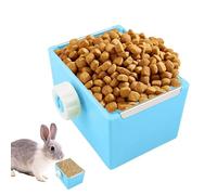 Hamster Food Bowl, Small Pet Meal Dispenser, Fixable Water Feeder for Cage, Ideal for Hedgehog, Bunny, and Small Animals, Pet Feeding Accessory for Pets, 2.95x2.56x4.13 Inches