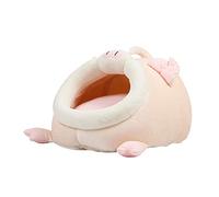 Hamster hamaca de invierno de terciopelo cálido para mascotas pequeñas, cama nido de dormir para conejillos de indias, erizo, jaula de ardilla, accesorios para mascotas, nido para mascotas, nido