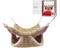 Hamster Hammock - Soft Frannel Bunkbed, Hanging Hammock Small Animal Cage | Bed Comfortable Resting Accessory For Guinea Mice Ferrets Gliders Parrots Pigs Mice Mice Mice Fall Winter Fall, Hamsters